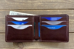 Premium Leather Bifold Credit Card  Wallet