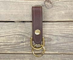 Briar Oil Slick Leather Custom Deluxe Key Loop (Bundle Price Available)