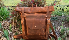 Deluxe Copper Rough & Tough Roll Top Backpack