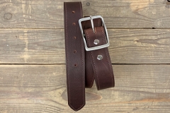 Briar Oil Slick Leather Belt